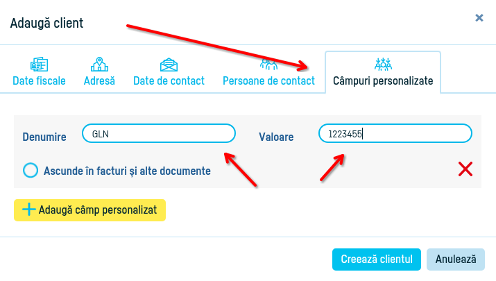 Cum folosești setările avansate e-Factura - pasul 6