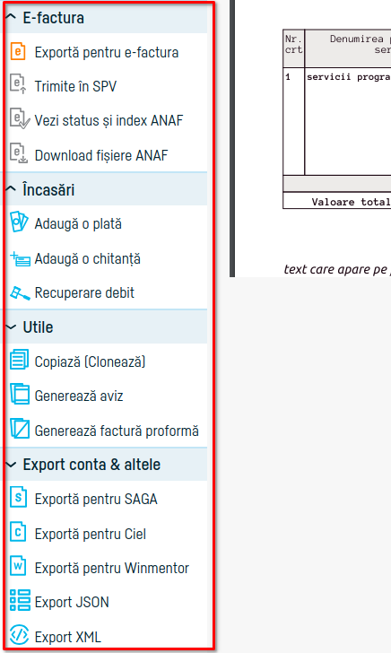 Cum adaug o factură? - pasul 12